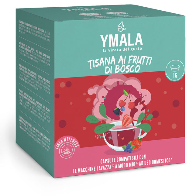 16 capsule di Ymala Tisana Frutti di bosco