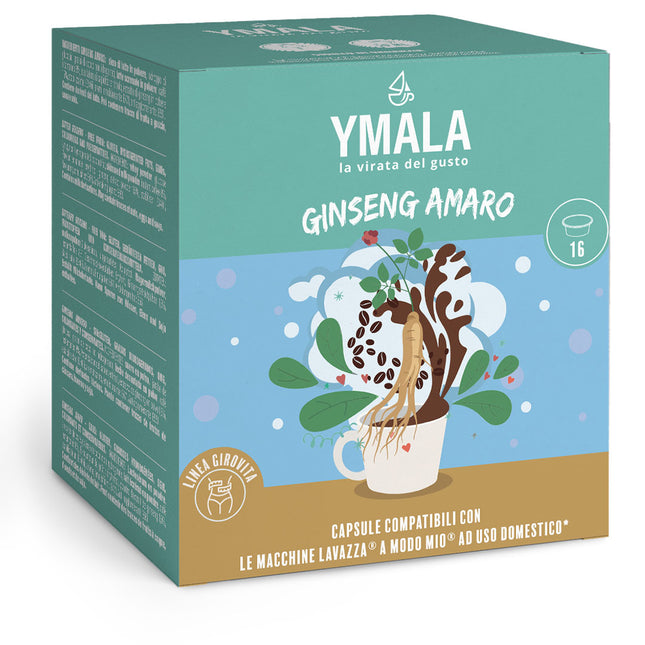 16 capsule di Ymala Ginseng Amaro