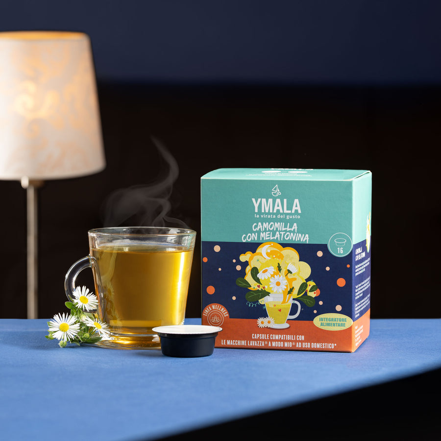 16 capsule di Ymala Camomilla con melatonina