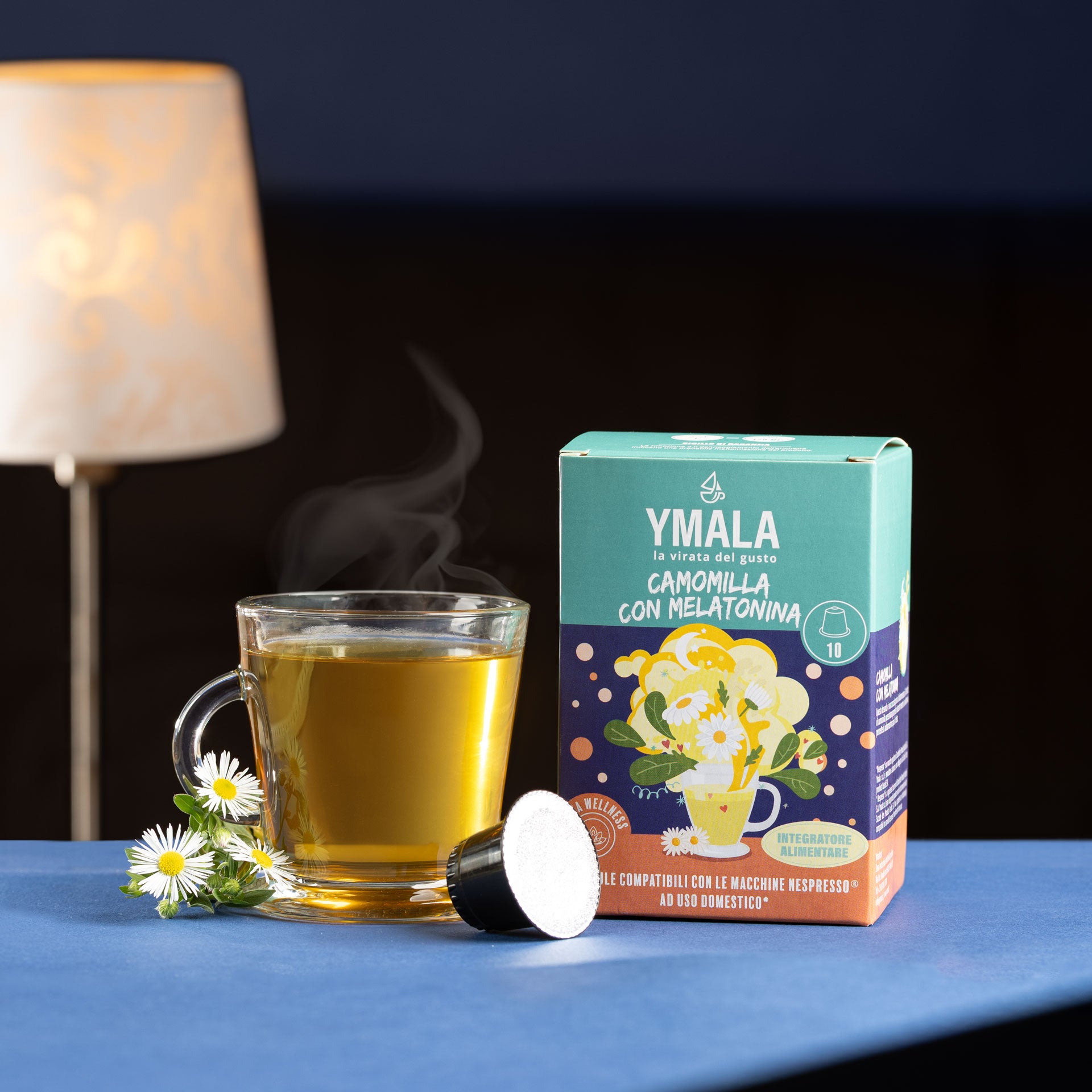 10 capsule Nespresso®* Camomilla con melatonina