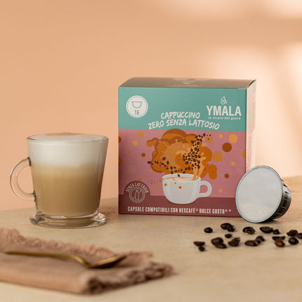 16 capsule di Ymala Cappuccino zero senza lattosio