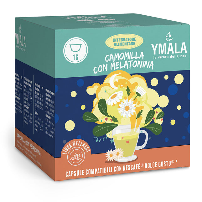 16 capsule di Ymala Camomilla con melatonina