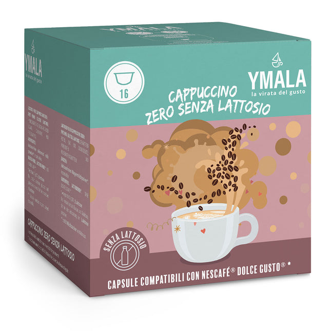 16 capsule di Ymala Cappuccino zero senza lattosio