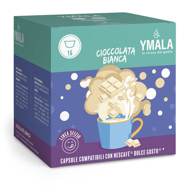 16 capsule di Ymala Cioccolata bianca
