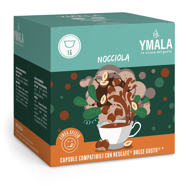 16 capsule di Ymala Nocciola