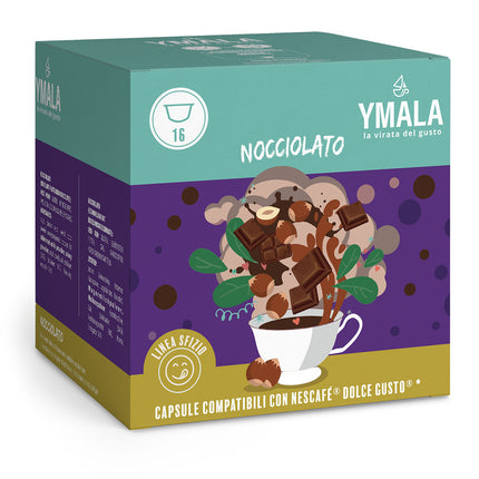 16 capsule di Ymala Nocciolato