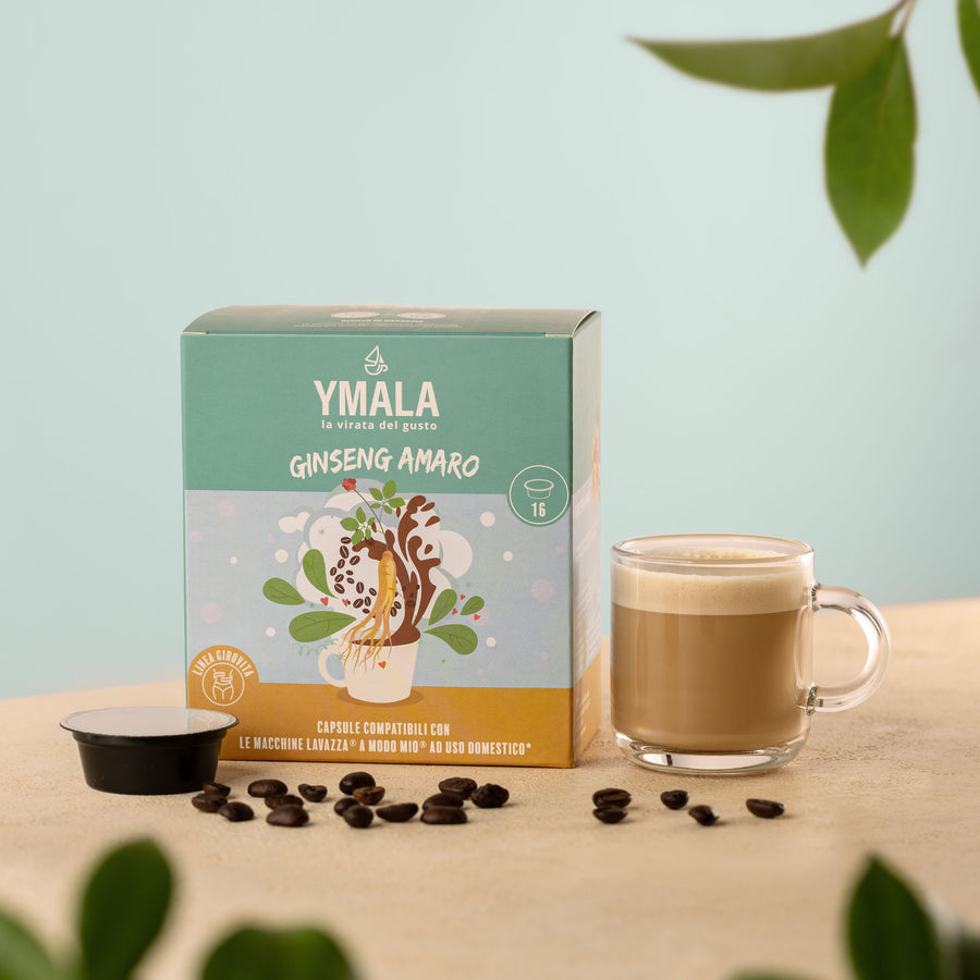 16 capsule di Ymala Ginseng Amaro