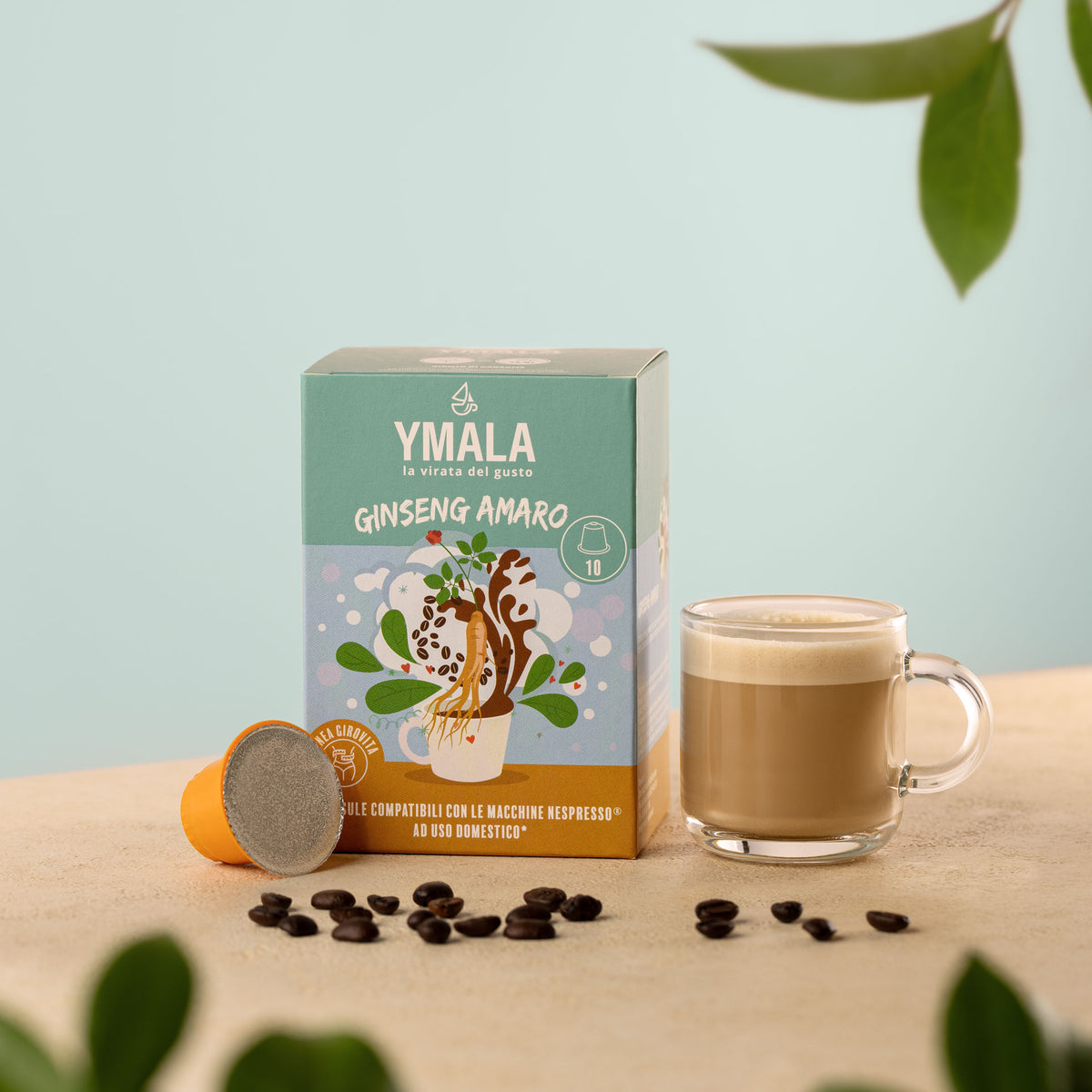 10 capsule di Ymala Ginseng Amaro