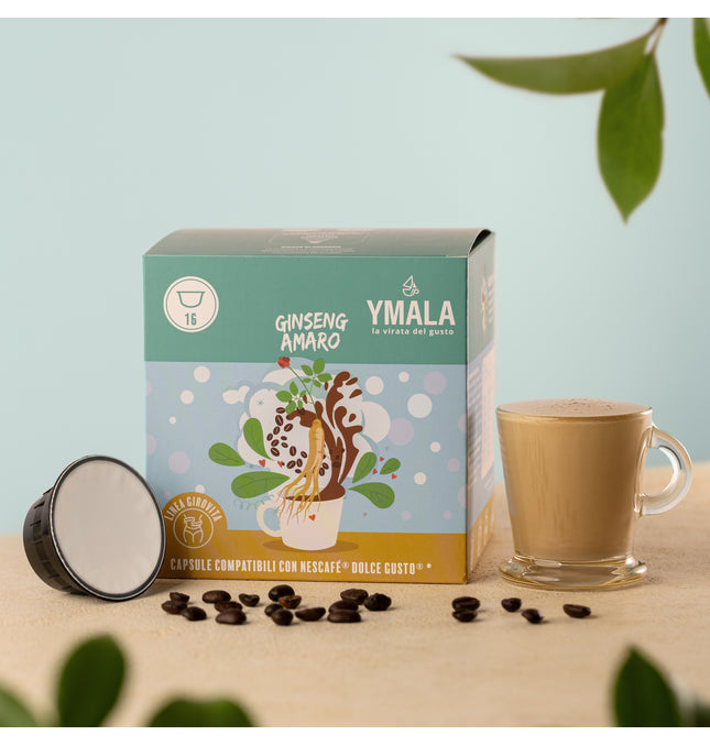 16 capsule Dolce Gusto®* Ginseng amaro Ymala
