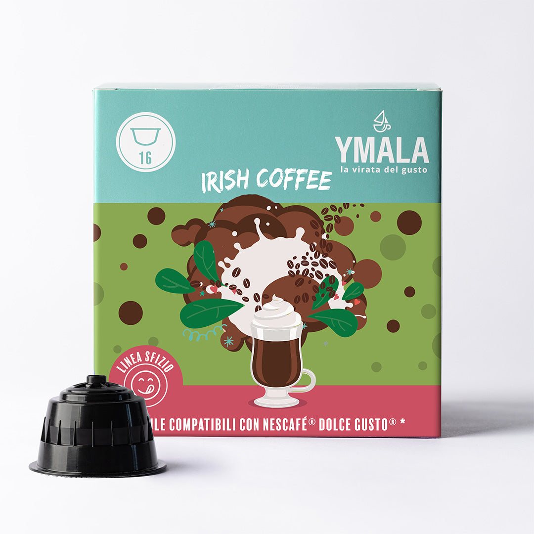 16 capsule Dolce Gusto®* Irish Coffee