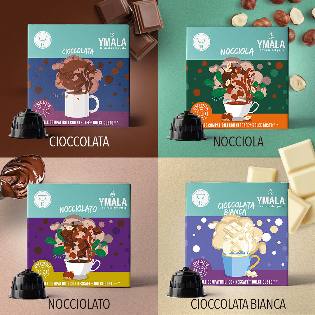 Kit 64 capsule Dolce Gusto®* -  Choco Lovers