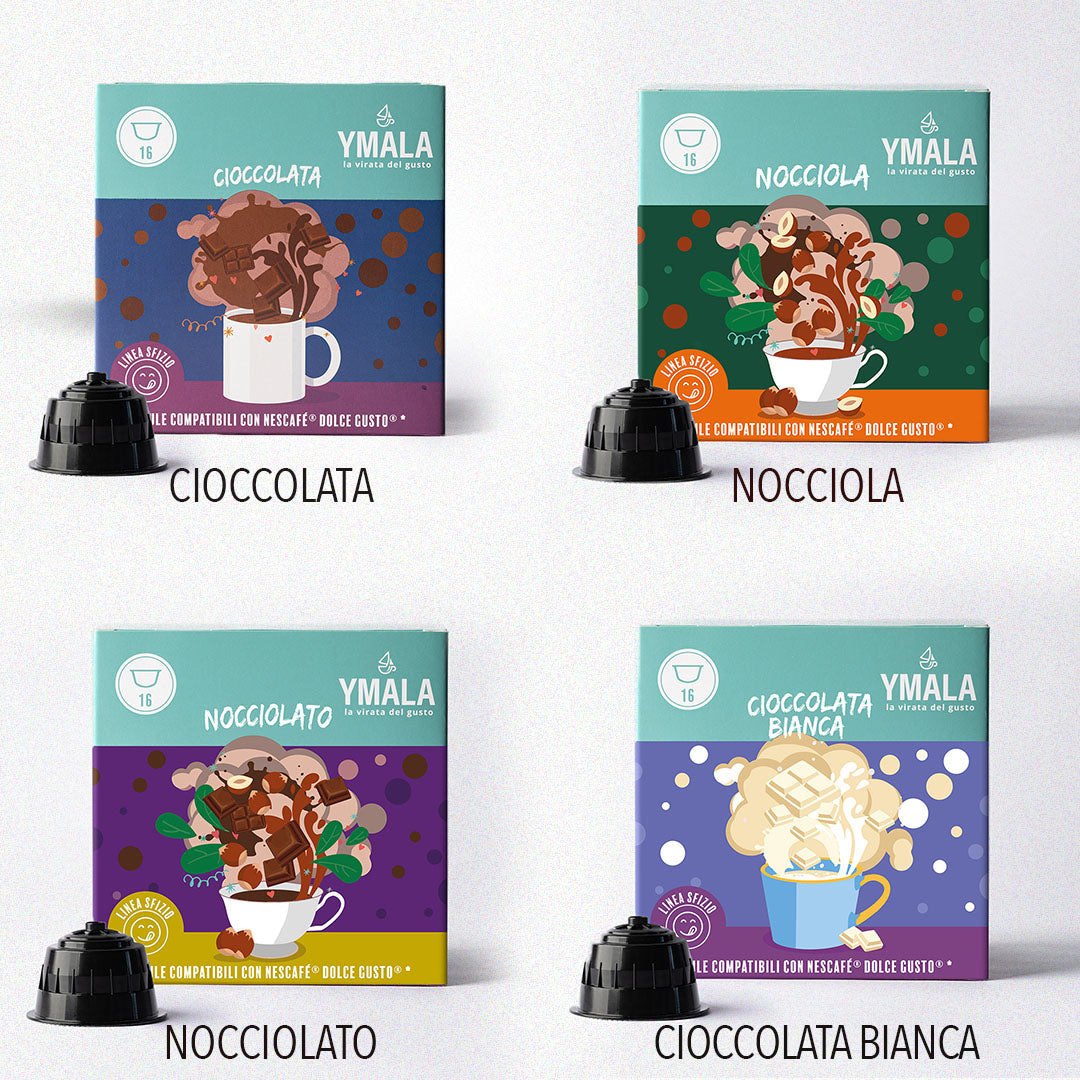 Kit 64 capsule Dolce Gusto®* -  Choco Lovers