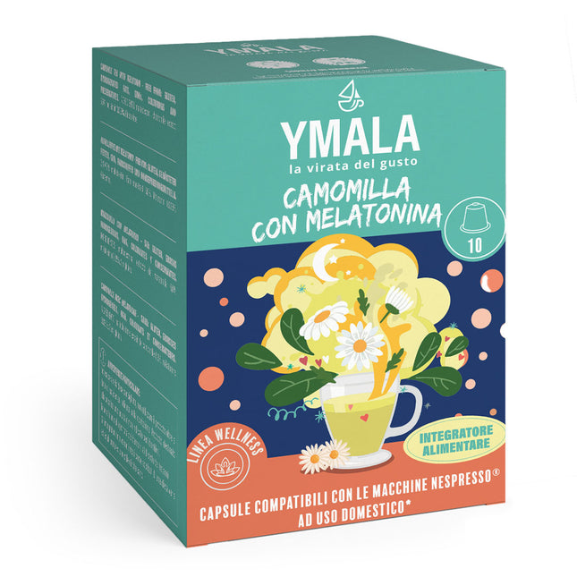 10 capsule di Ymala Camomilla con melatonina