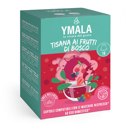 10 capsule di Ymala Tisana ai frutti di bosco