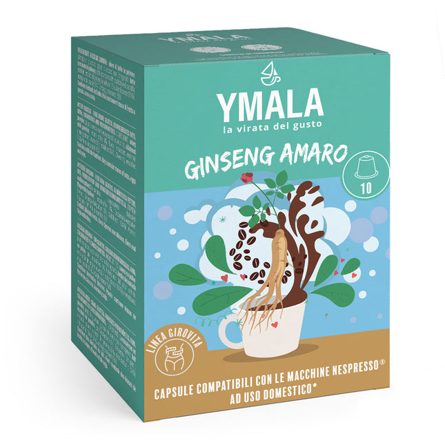 10 capsule di Ymala Ginseng Amaro