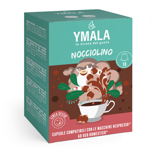 10 capsule di Ymala Nocciolino