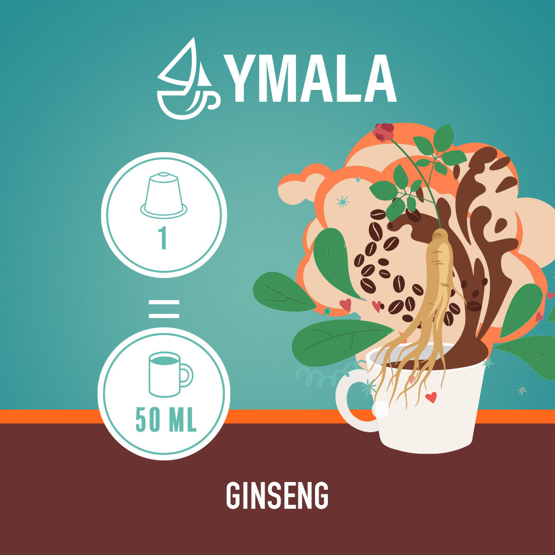 10 capsule Nespresso®* Ginseng