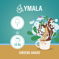10 capsule di Ymala Ginseng Amaro