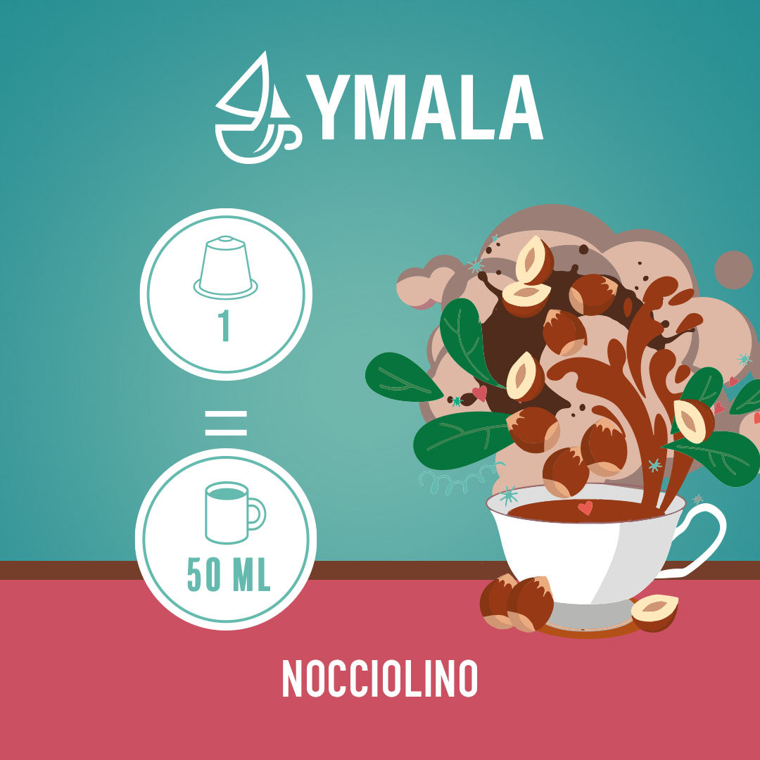 10 capsule Nespresso®* Nocciolino