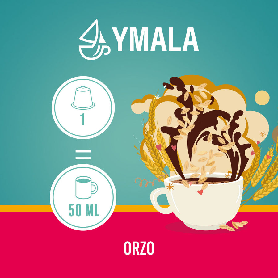 10 capsule di Ymala Orzo