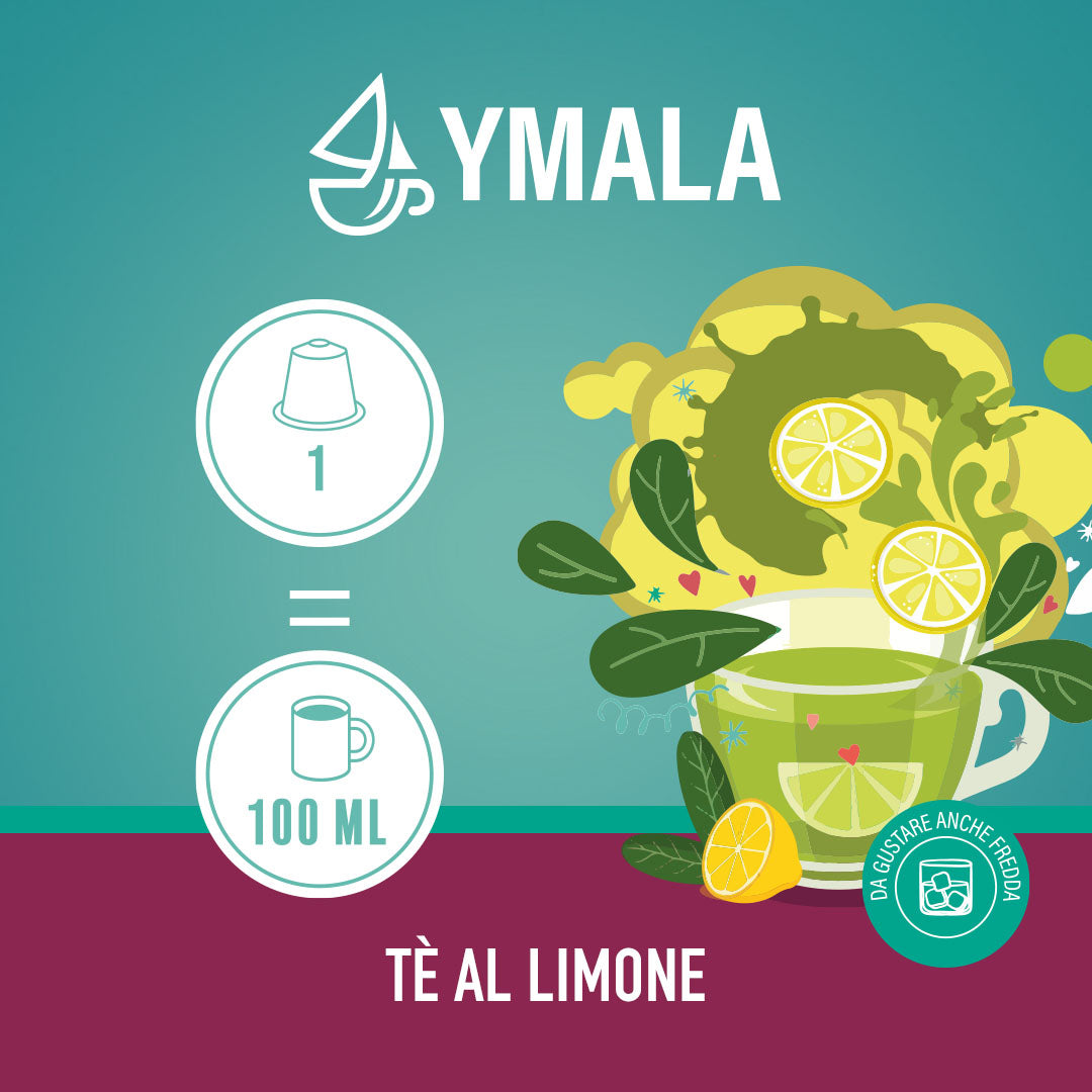 10 capsule di Ymala Tè al limone