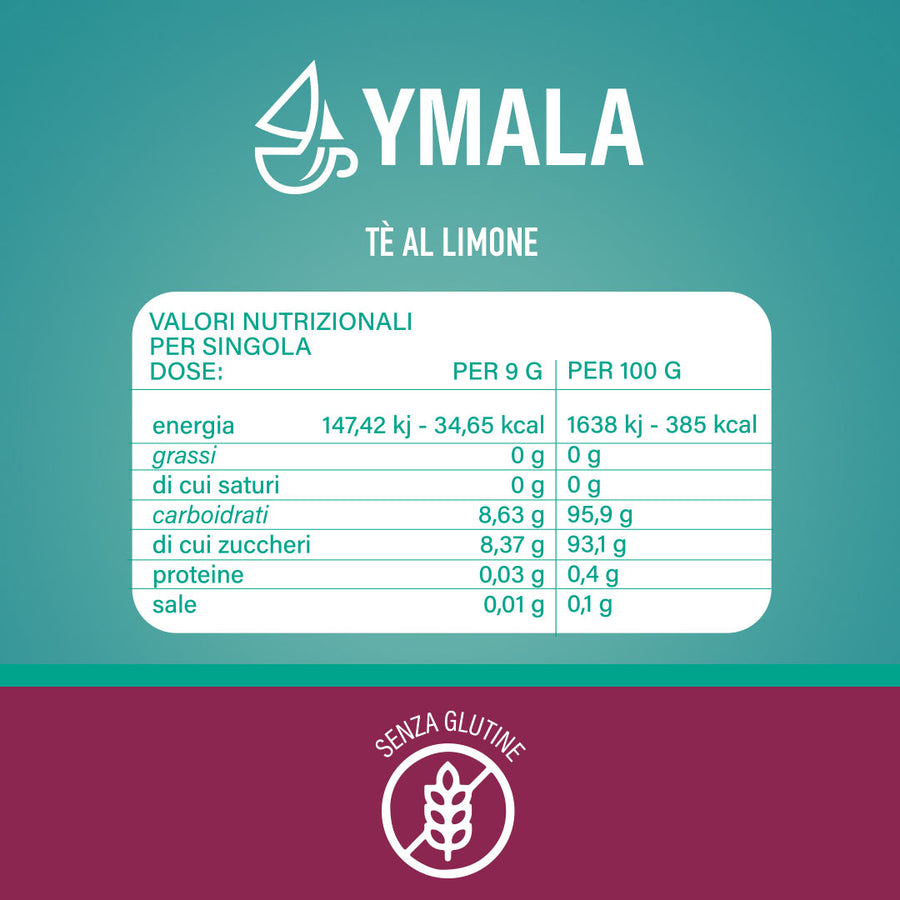 10 capsule di Ymala Tè al limone