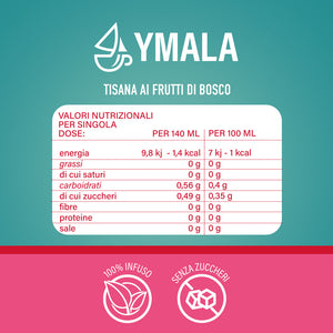 10 capsule di Ymala Tisana ai frutti di bosco