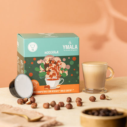 16 capsule di Ymala Nocciola