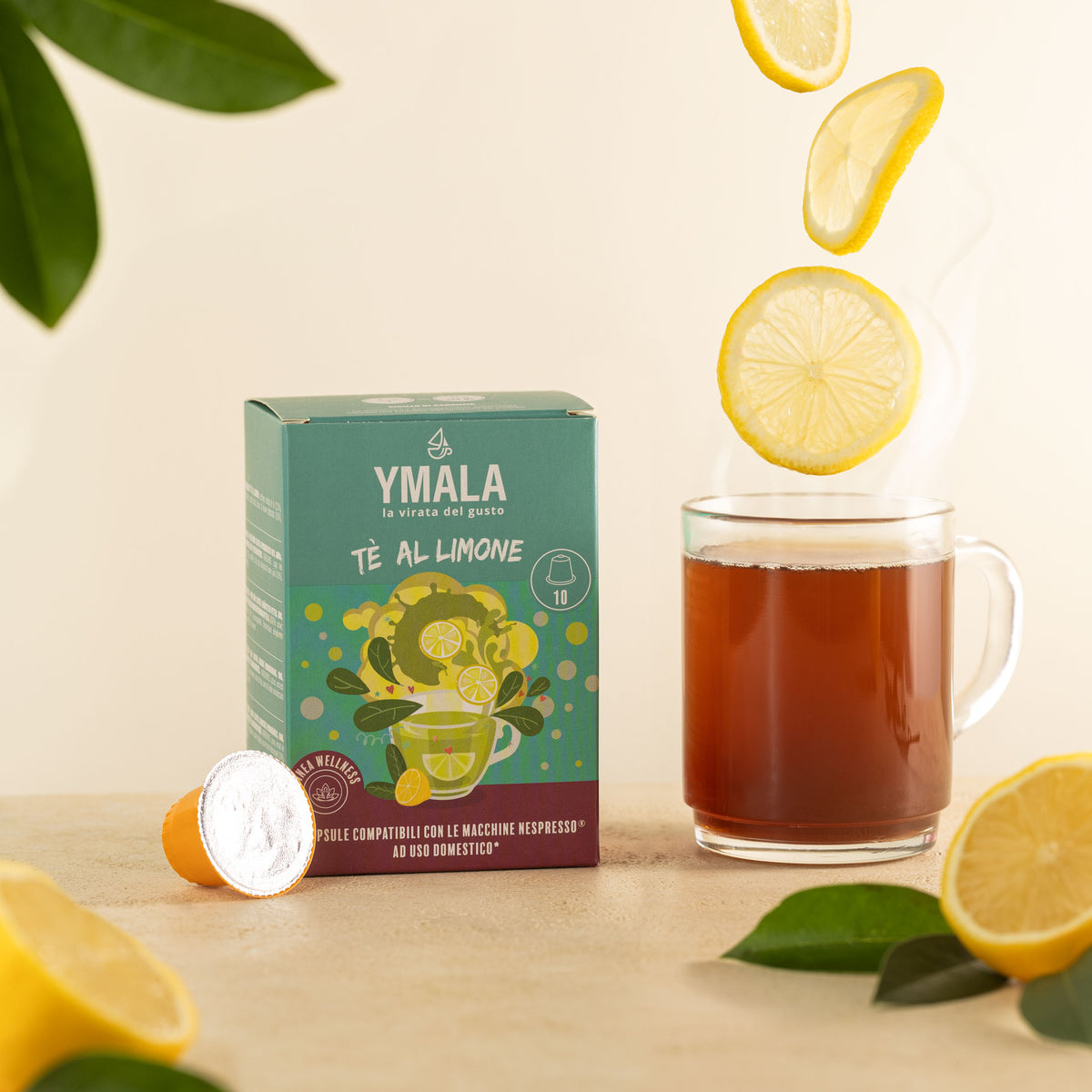 10 capsule di Ymala Tè al limone
