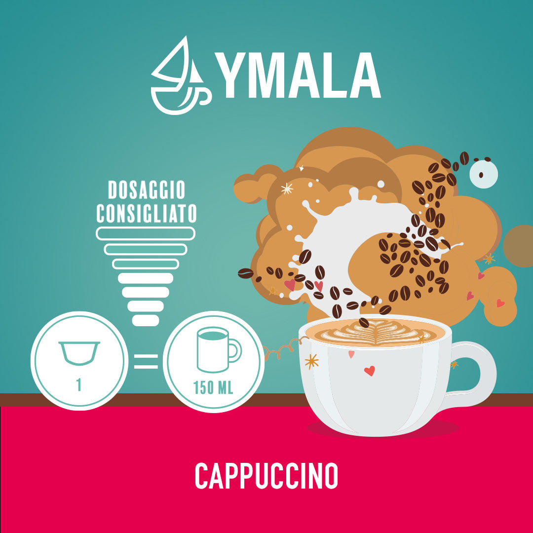 16 capsule Dolce Gusto®* Cappuccino