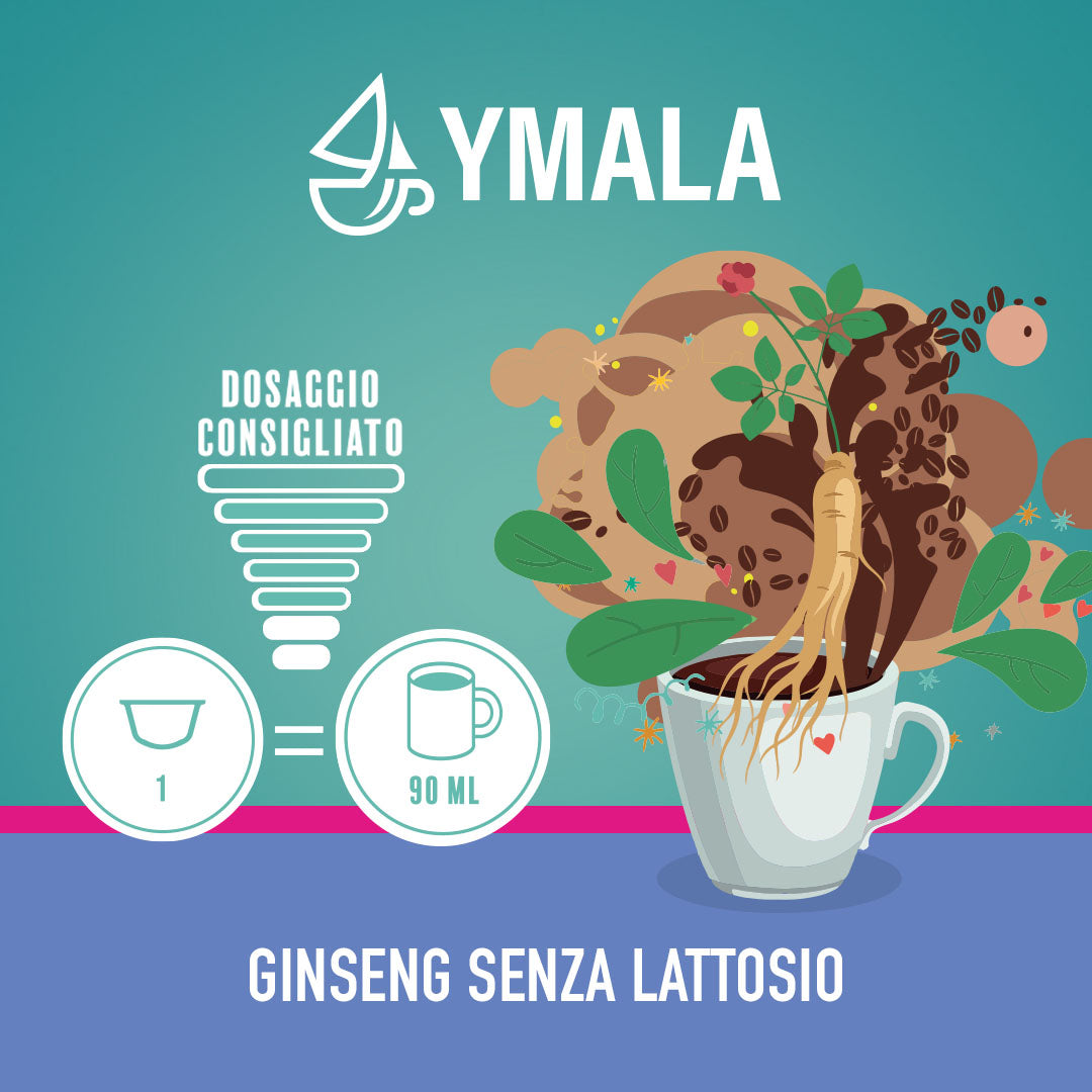 16 Capsule Ymala Ginseng senza lattosio