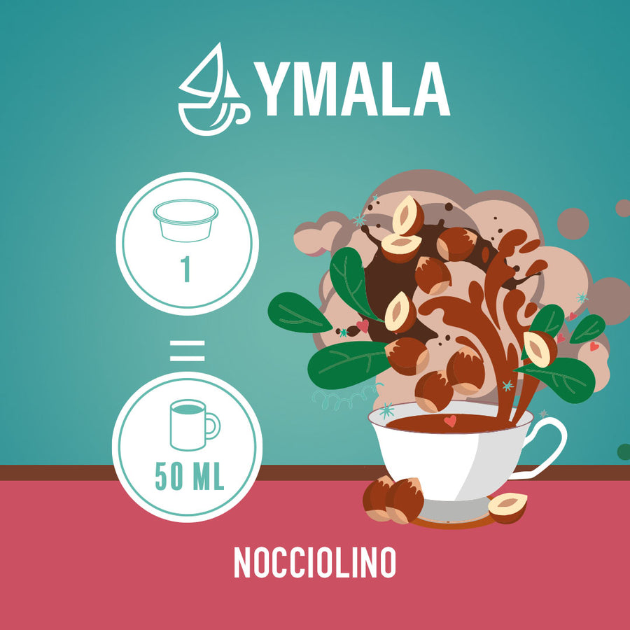 16 capsule di Ymala Nocciolino
