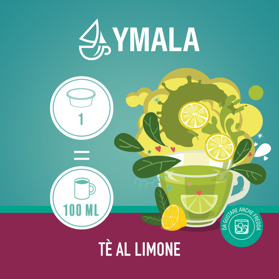 16 capsule di Ymala Tè al Limone