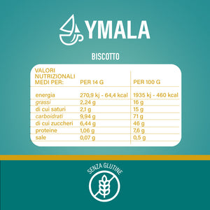 16 capsule di Ymala Biscotto