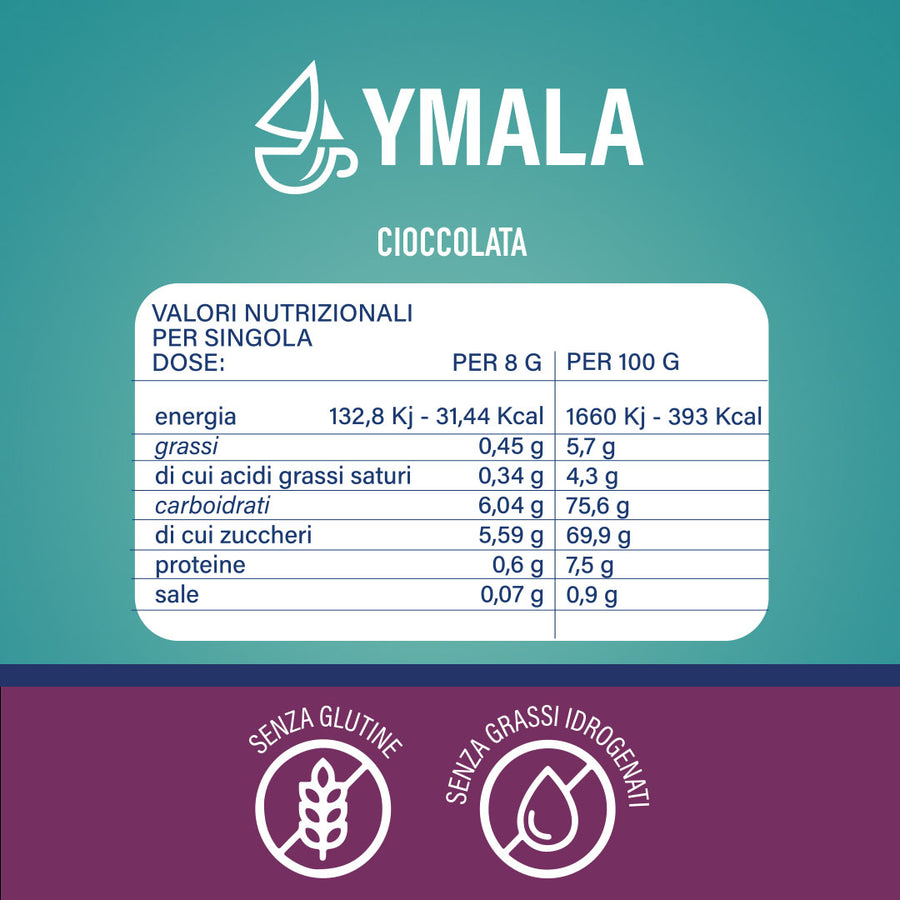 16 capsule di Ymala Cioccolata