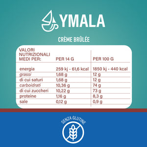 16 capsule di Ymala Crème brûlée