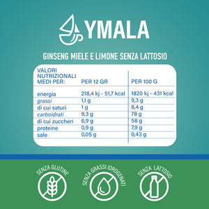 16 capsule Ymala Ginseng miele e limone senza lattosio