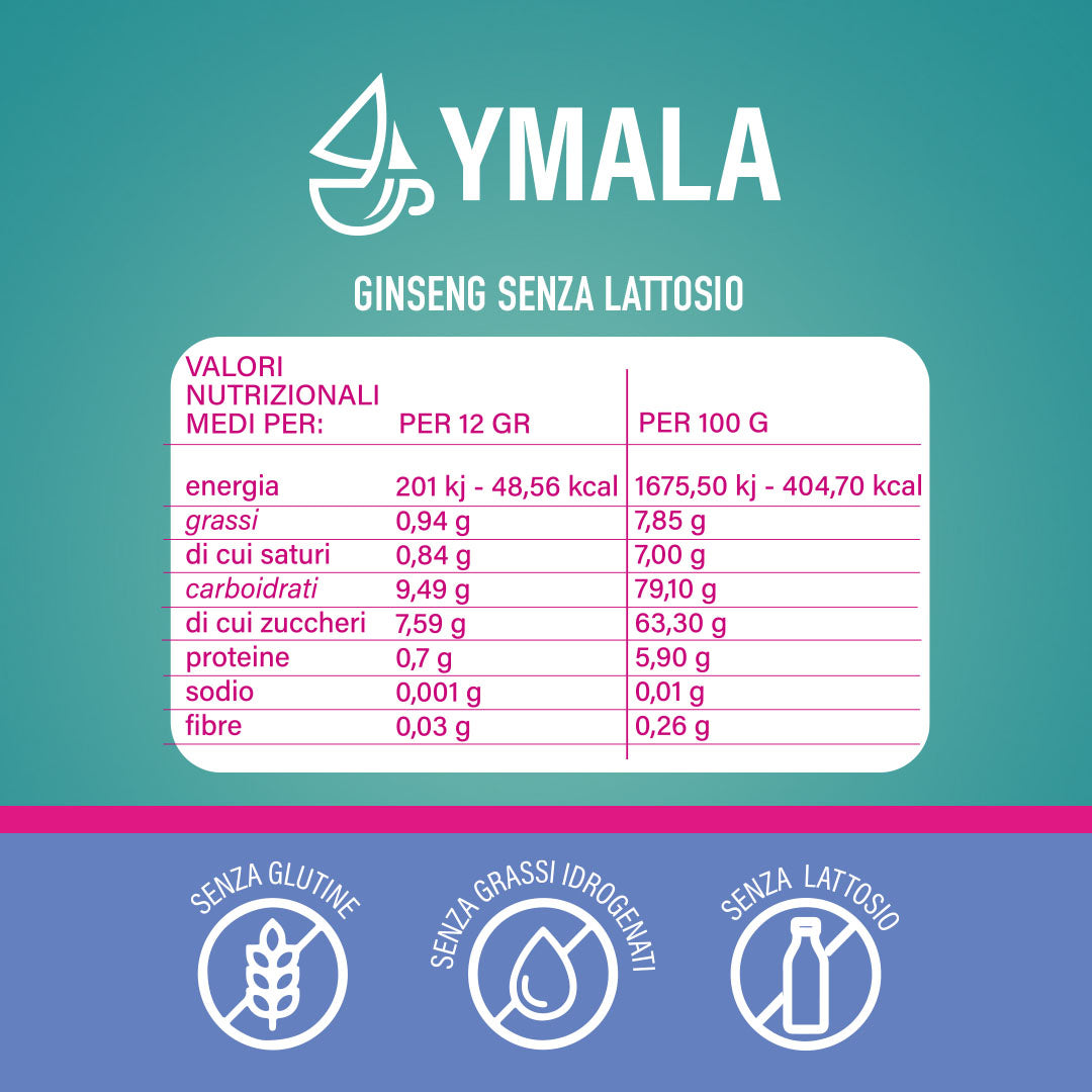 16 Capsule Ymala Ginseng senza lattosio