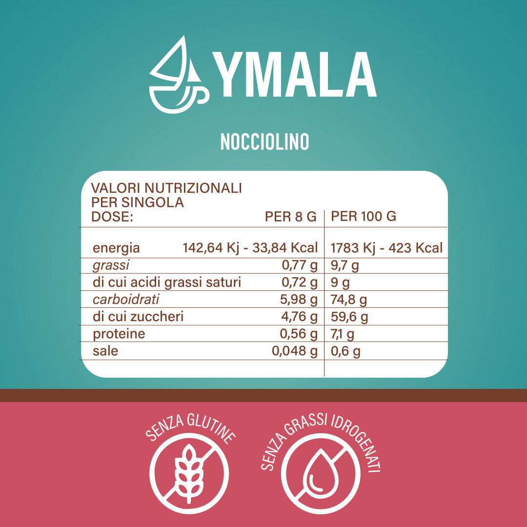 16 capsule di Ymala Nocciolino