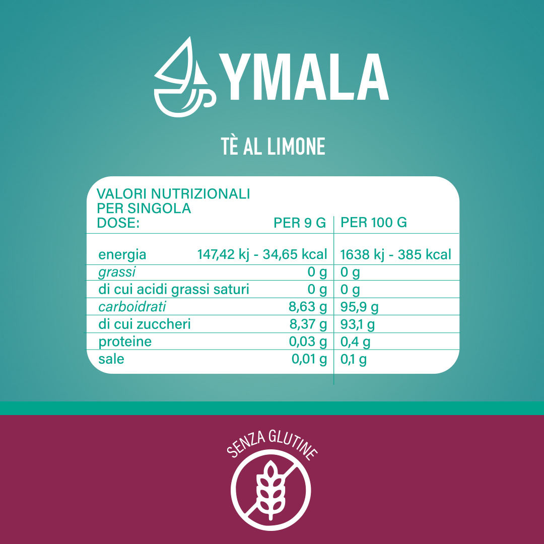 16 capsule di Ymala Tè al Limone