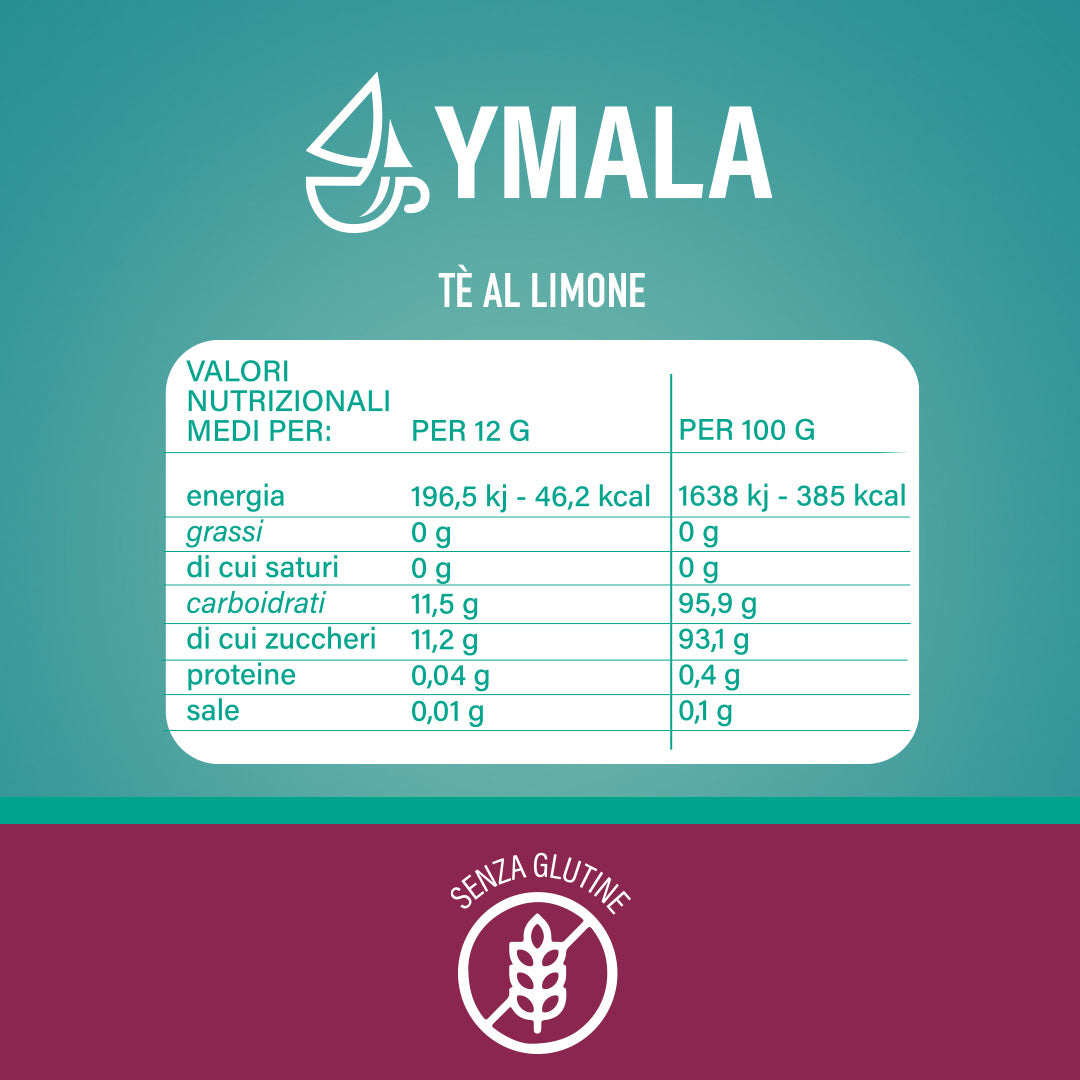 16 capsule di Ymala Tè al limone