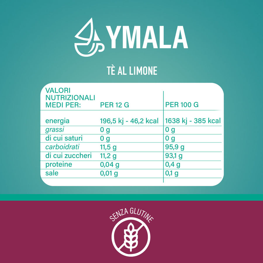 16 capsule di Ymala Tè al limone