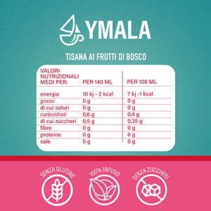 16 capsule di Ymala Tisana ai frutti di bosco