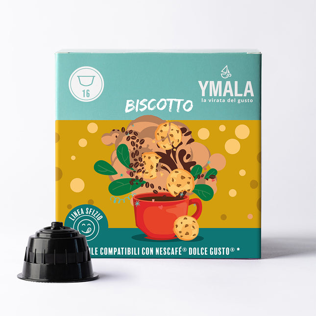16 capsule di Ymala Biscotto