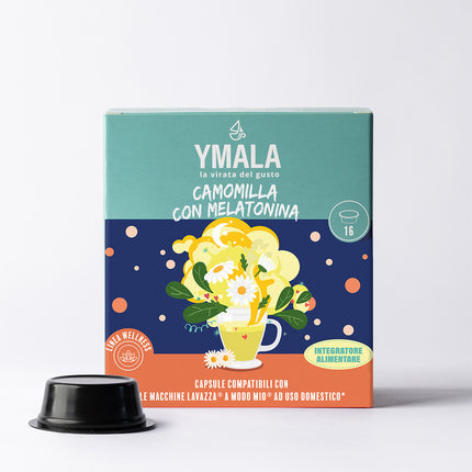 16 capsule di Ymala Camomilla con melatonina