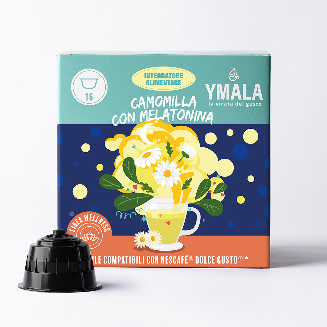 16 capsule di Ymala Camomilla con melatonina