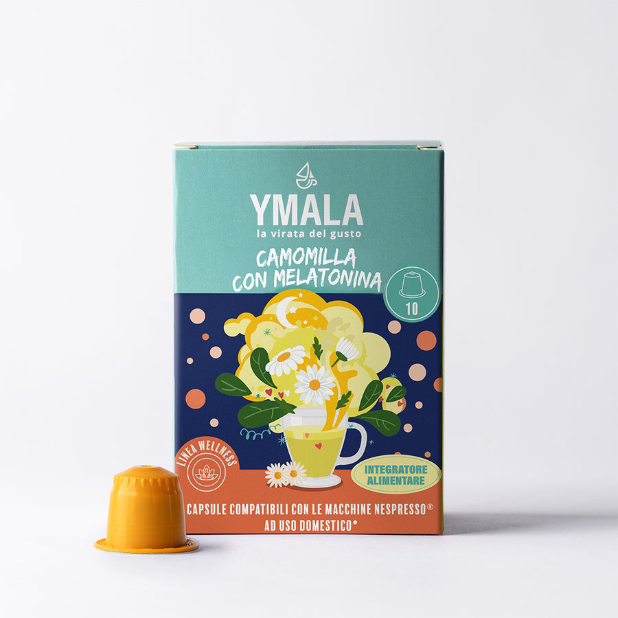 10 capsule di Ymala Camomilla con melatonina
