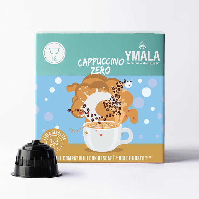 16 capsule di Ymala Cappuccino Zero