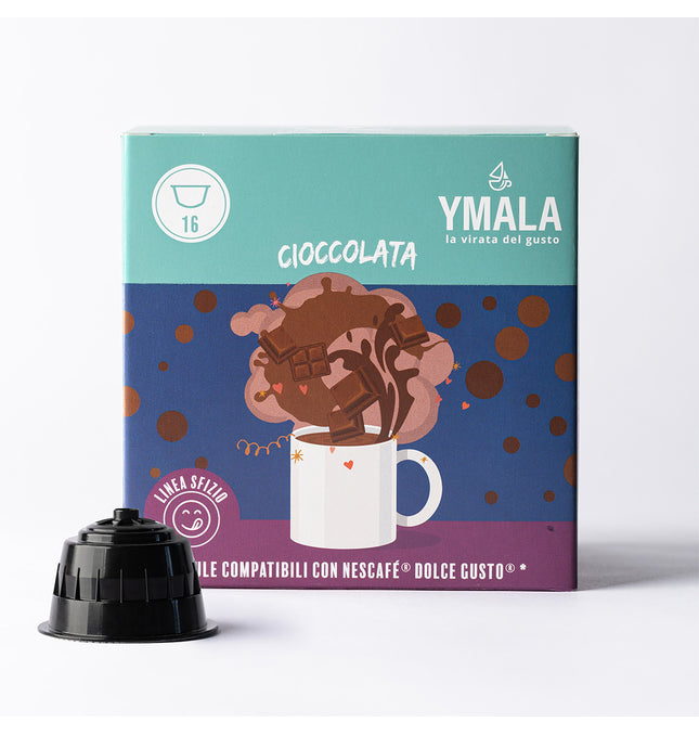 16 capsule Dolce Gusto®* Cioccolata Ymala