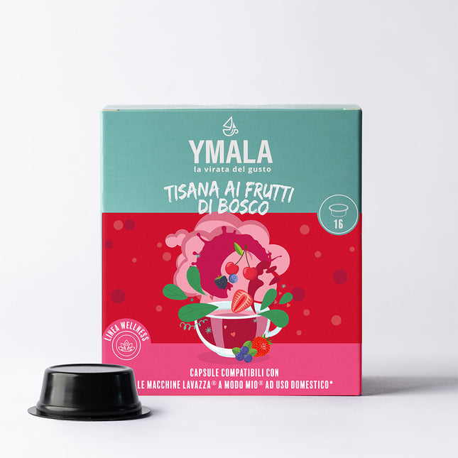 16 capsule di Ymala Tisana Frutti di bosco